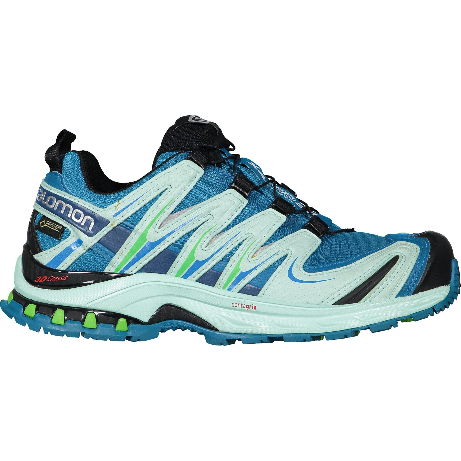 Damen-Multifunktionsschuh Salomon XA Pro 3D GTX hellgrau, 36 2/3