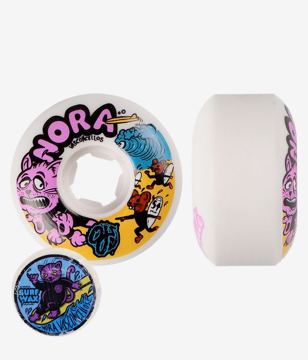 OJ Vasconcellos Surfs Up 2 Elite Ez Edge Rollen (multi) 54mm 101A 4er Pack