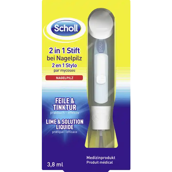 2in1 Stift bei Nagelpilz