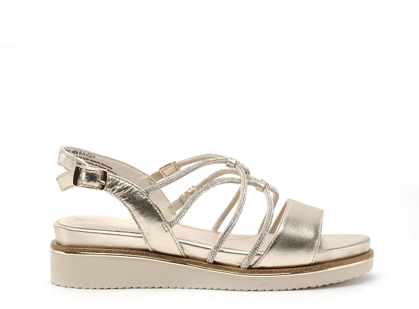 Tamaris nu pieds plats femme 28257 42 or
