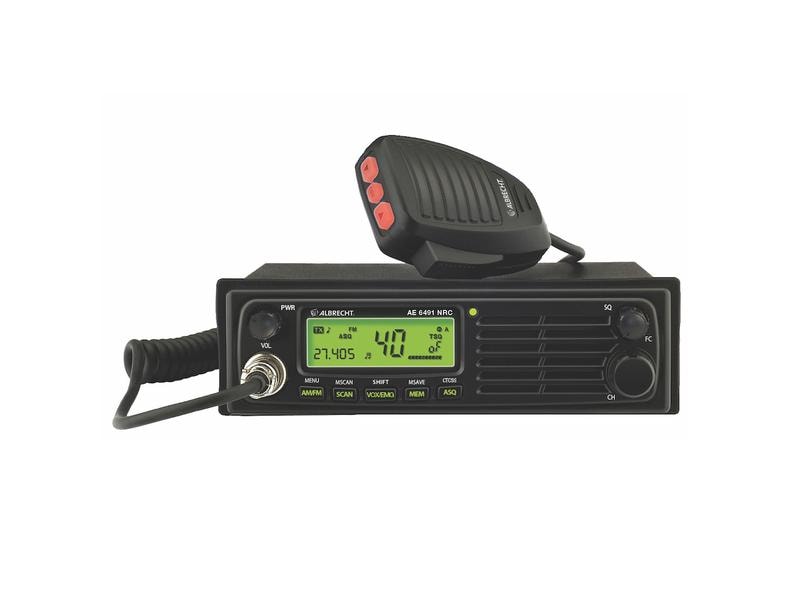 Albrecht CB Funkgerät AE 6491 NRC Mit VOX Freisprechfunktion und NRC Geräuschfilter