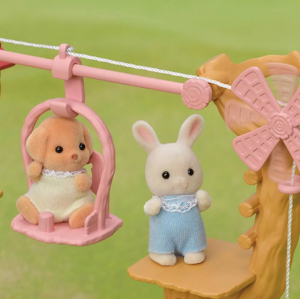 LA TYROLIENNE DES BEBES SYLVANIAN TOUT POUR BEBE