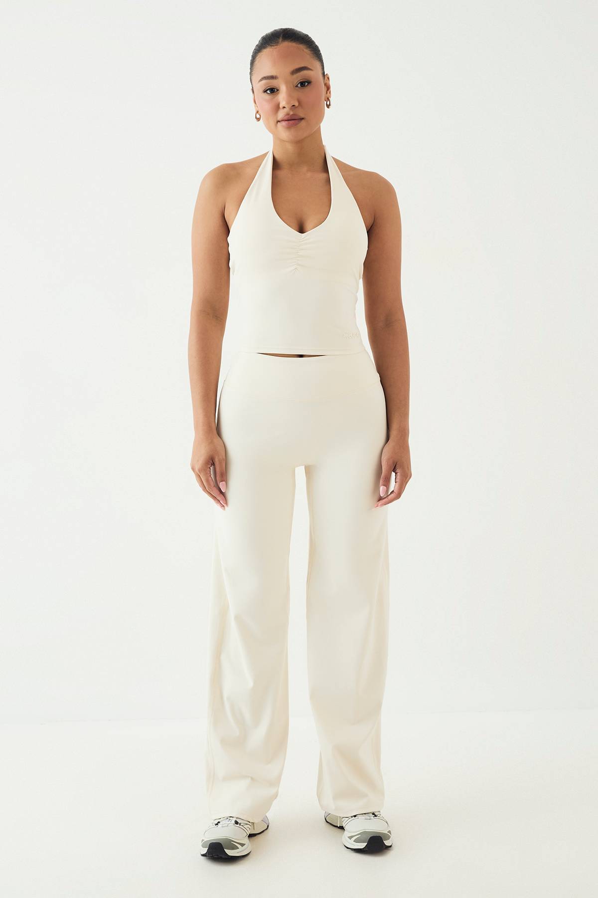 Pantalon De Yoga Jambe Droite Ultra Sculptant Avec Détails De Coutures Dsgn Studio