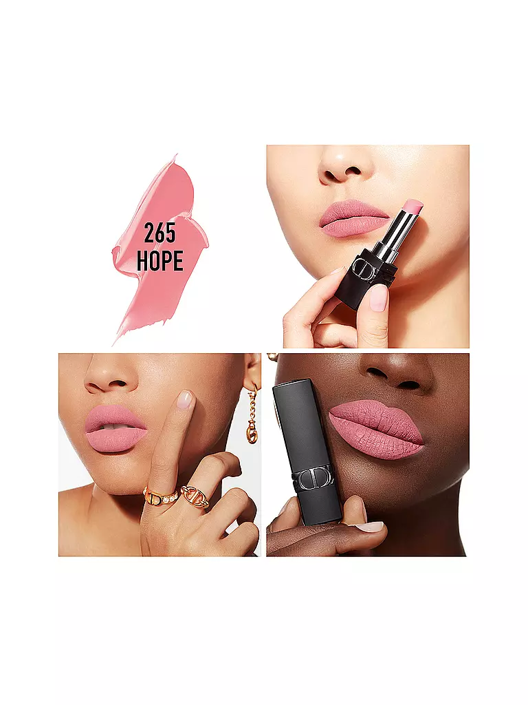 DIOR Lippenstift - Rouge Dior Forever Lipstick (265 Hope) rosa