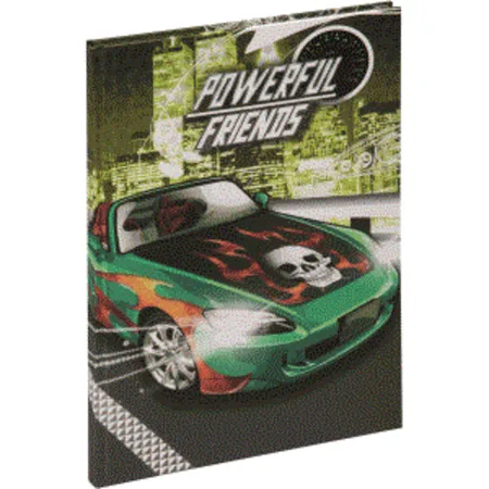 Pagna Freundebuch Powercars, 60 Seiten, sortiert