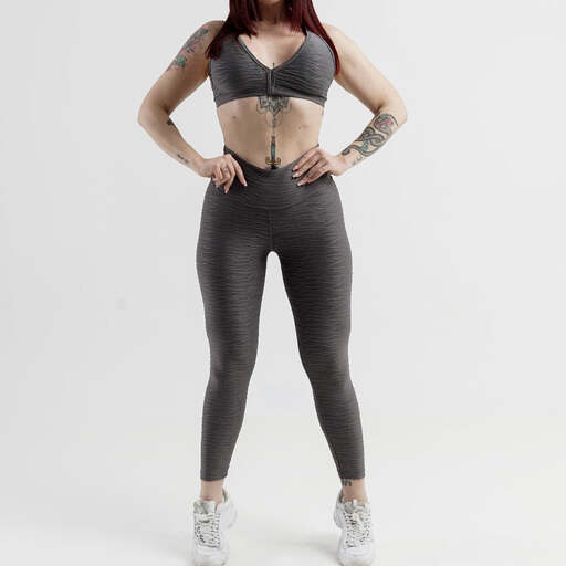 Conjunto Forza com Top Texturizado e Legging