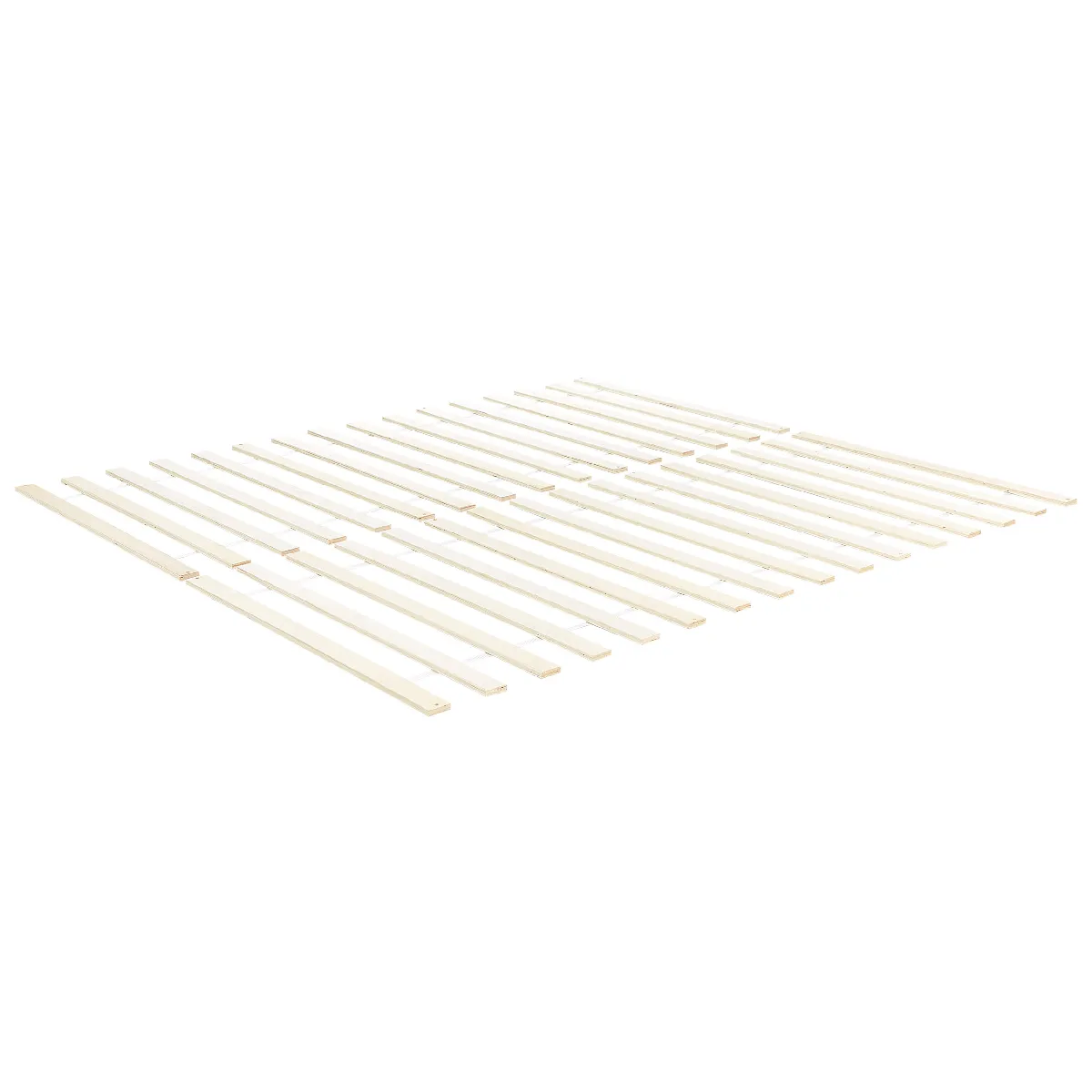 Beliani Lit avec sommier TANNAY 140x200 cm - Bois foncé