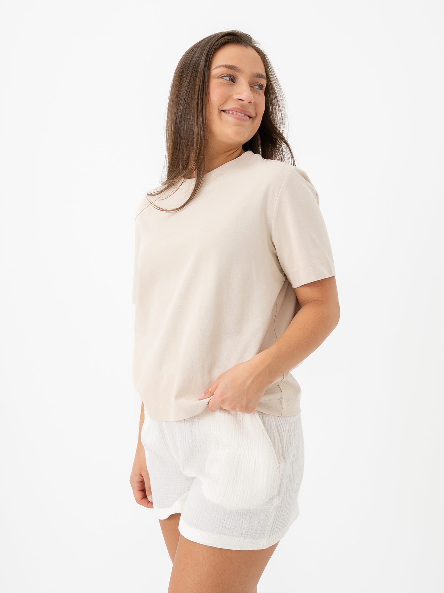 Essential Short Sleeve Boxy Tee