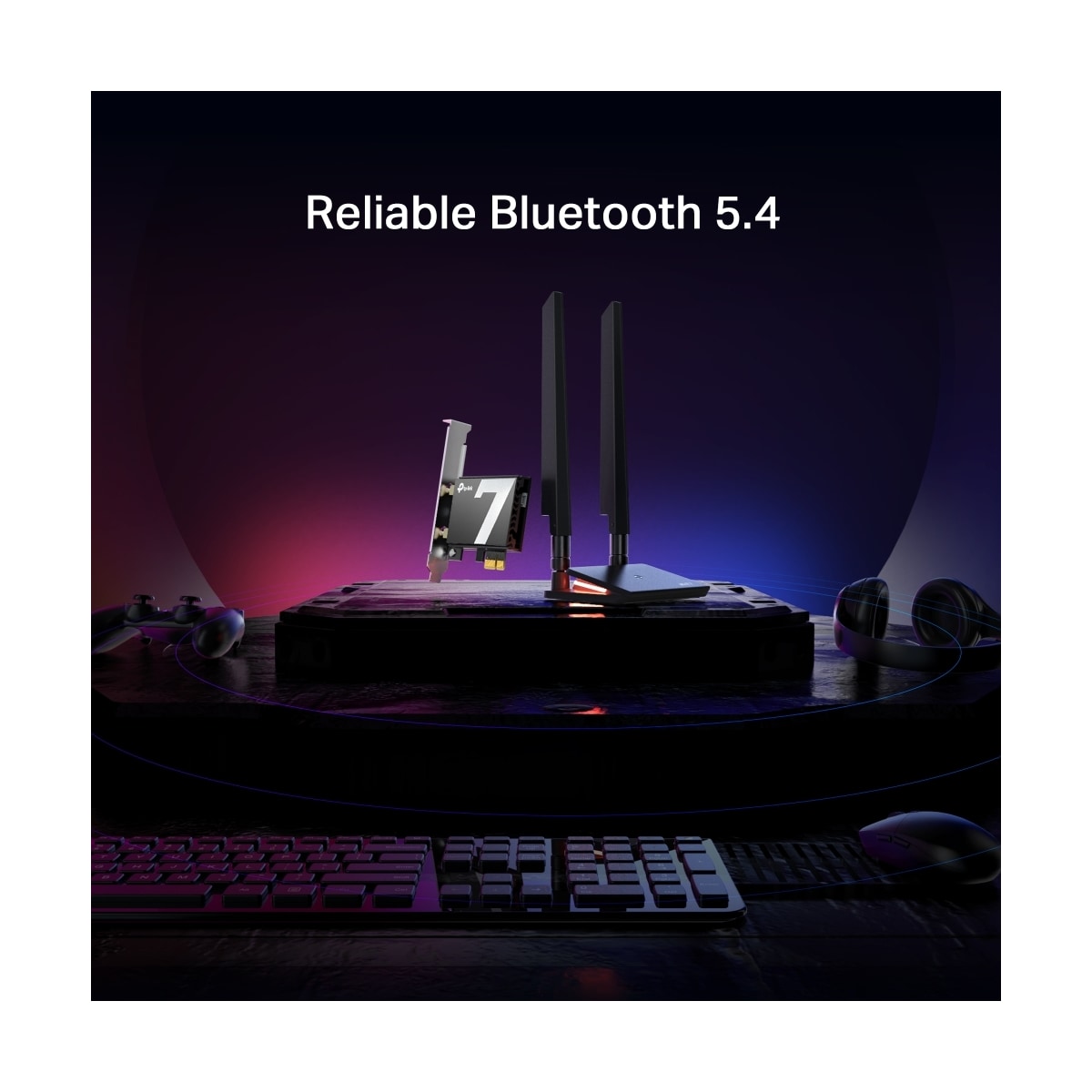 TP-Link TBE550E WiFi 7 PCIe adapter