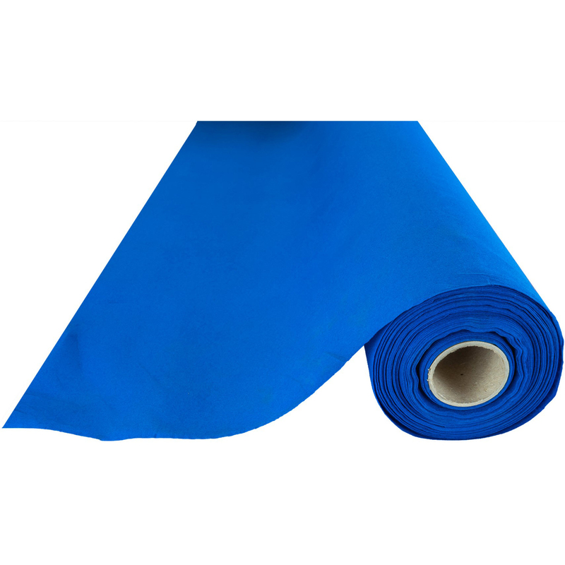 EJS Tischdeckenrolle Airlaid, 120 cm x 24 m, blau, 1 Stück