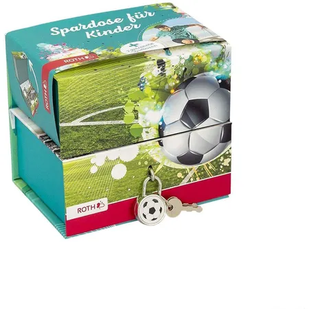 Roth Spardose Fußballstar, 2 Boxen 2 Fächer