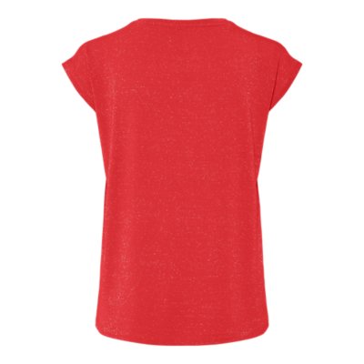 Tee-shirt à manches courtes femme Pcbillo Lurex Stripes PIECES