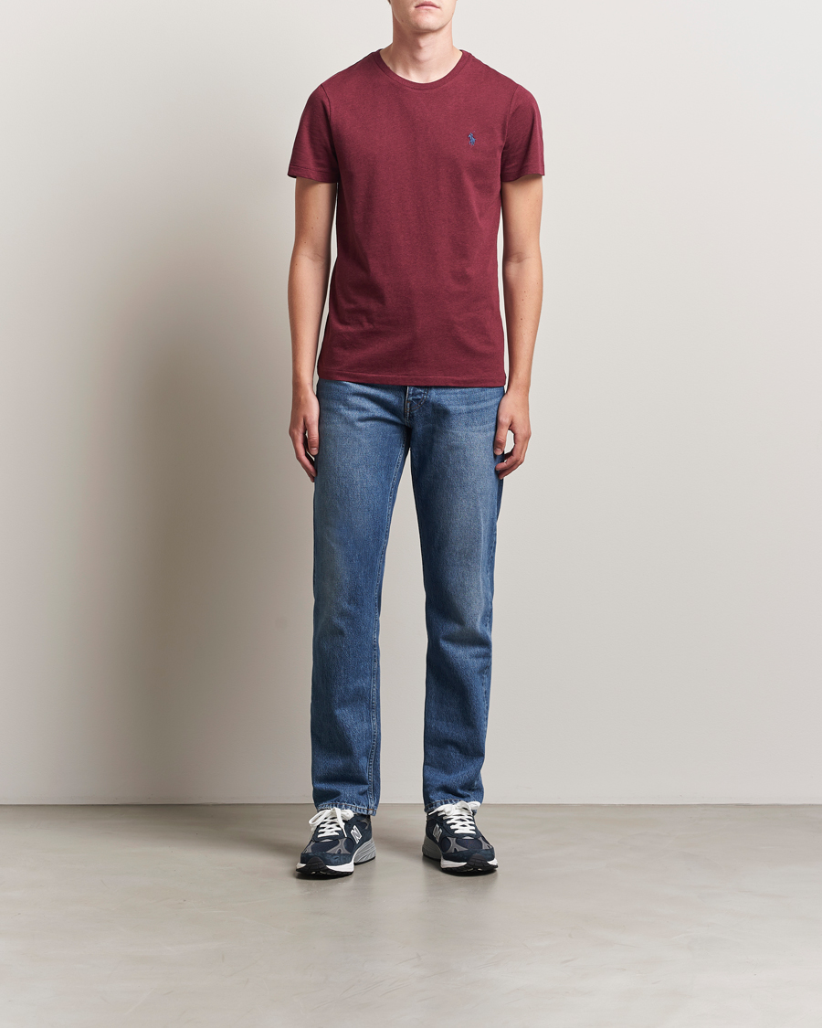 Polo Ralph Lauren Crew Neck T-Shirt Spring Wine Heather