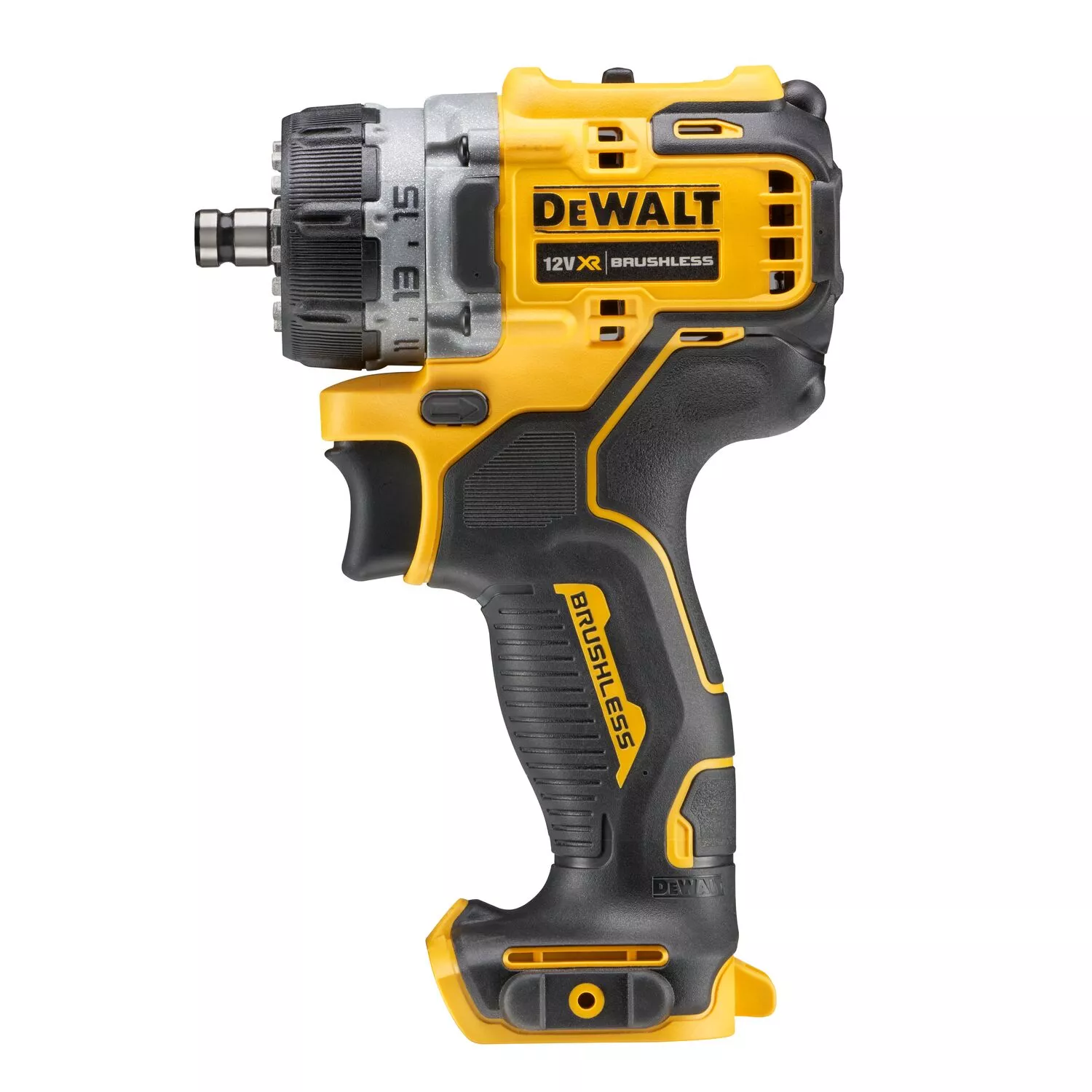 DeWALT DCD703NT 12V Li-ion Accu boormachine body met 4 verwisselbare koppen in TSTAK koffer
