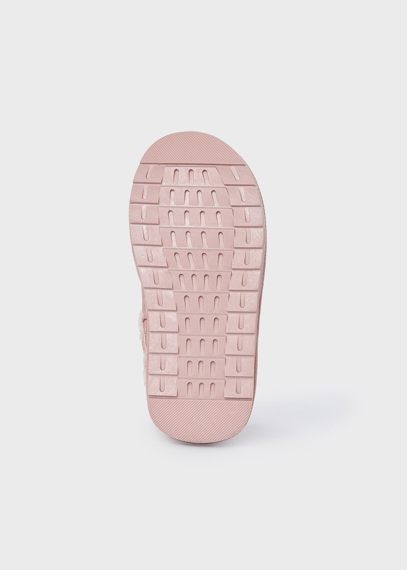 Botas de cano curto brilhantes com forro de pele para meninas