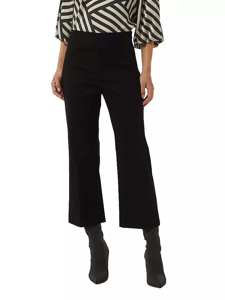 COMMA Hose Flared Fit schwarz