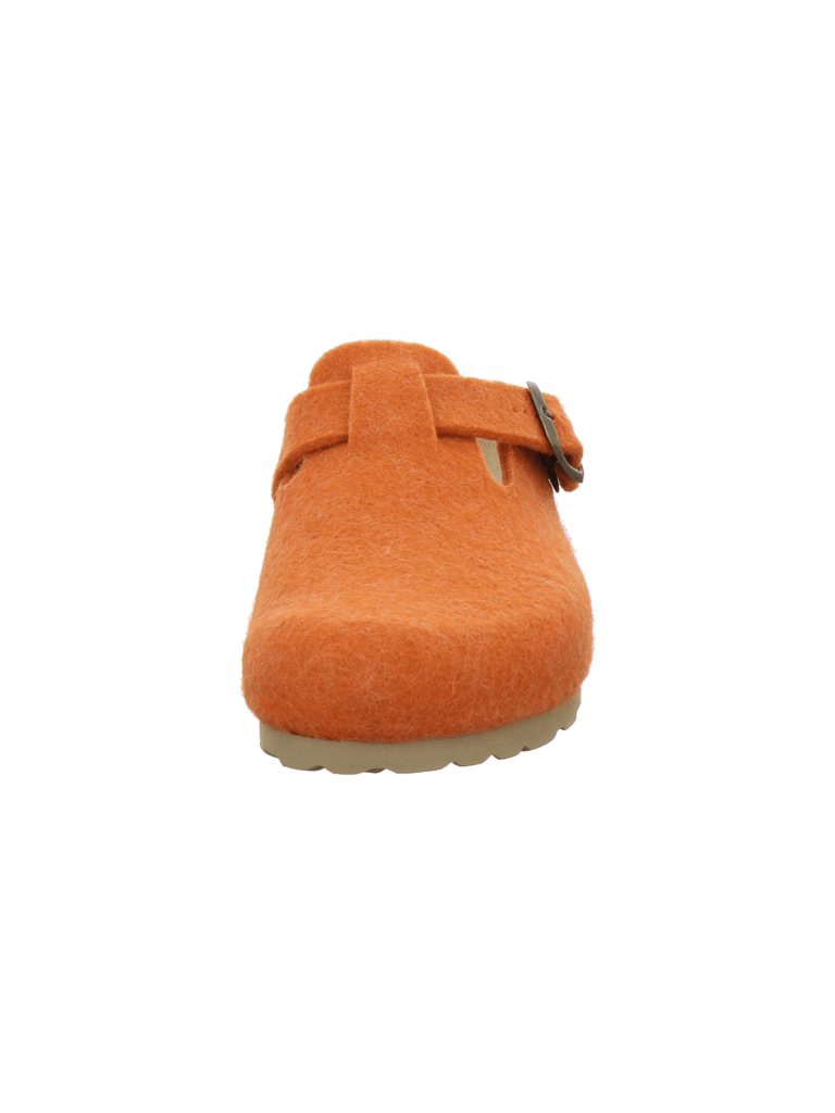 Filz Hausschuhe Damen orange