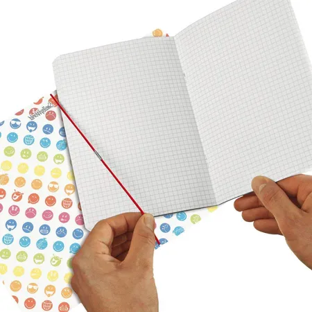 Herlitz Notizheft PP A4 flex SmileyWorld Rainbow