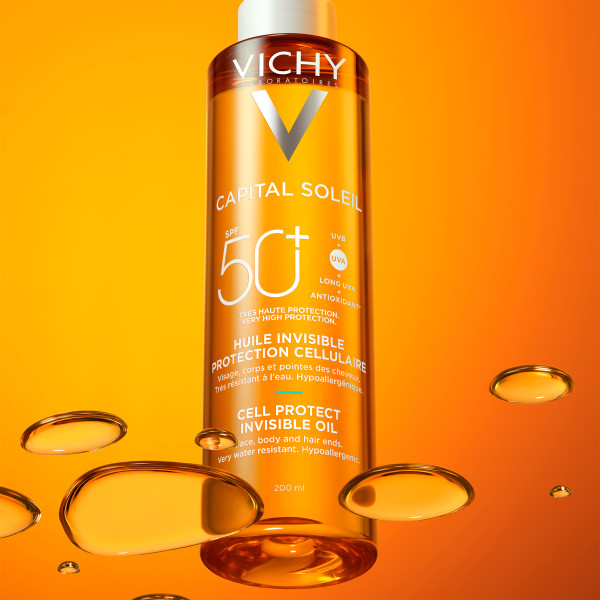 Vichy Capital Soleil Cellprotection Oil Öl LSF50  FRENnl 200 ml