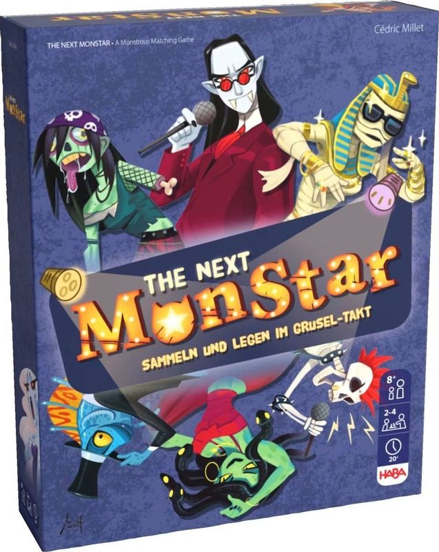 Spel - The Next MonStar - Bordspel - Voor 2-4 Spelers - Leeftijd 8+