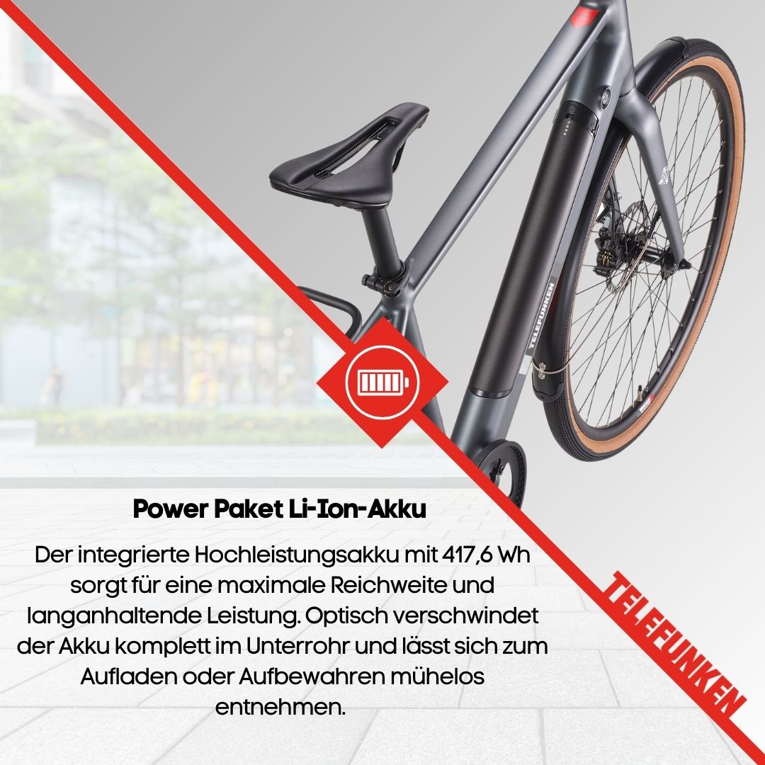 TELEFUNKEN UH220 E-Urban-Bike 28