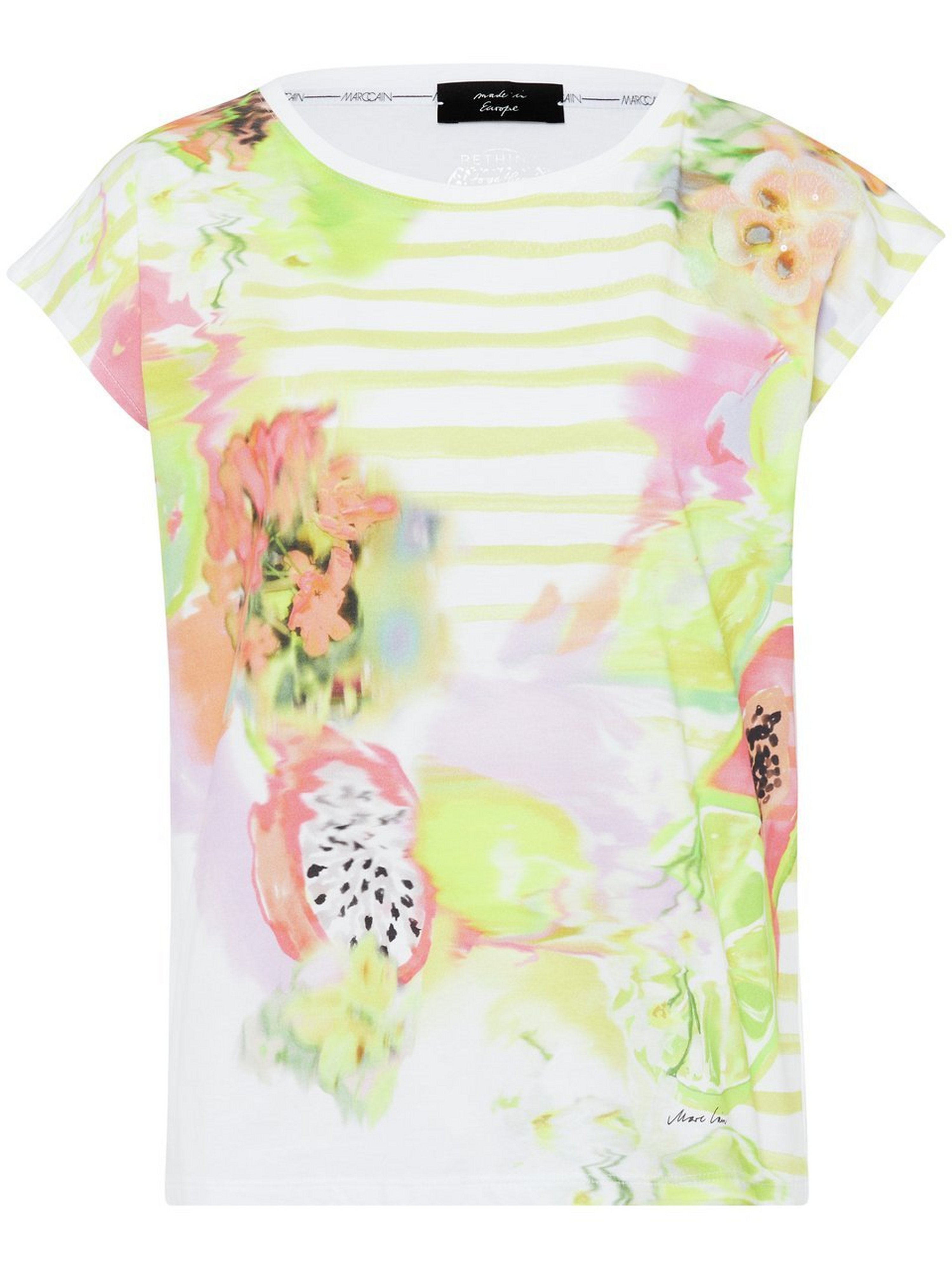 Rundhals-Shirt