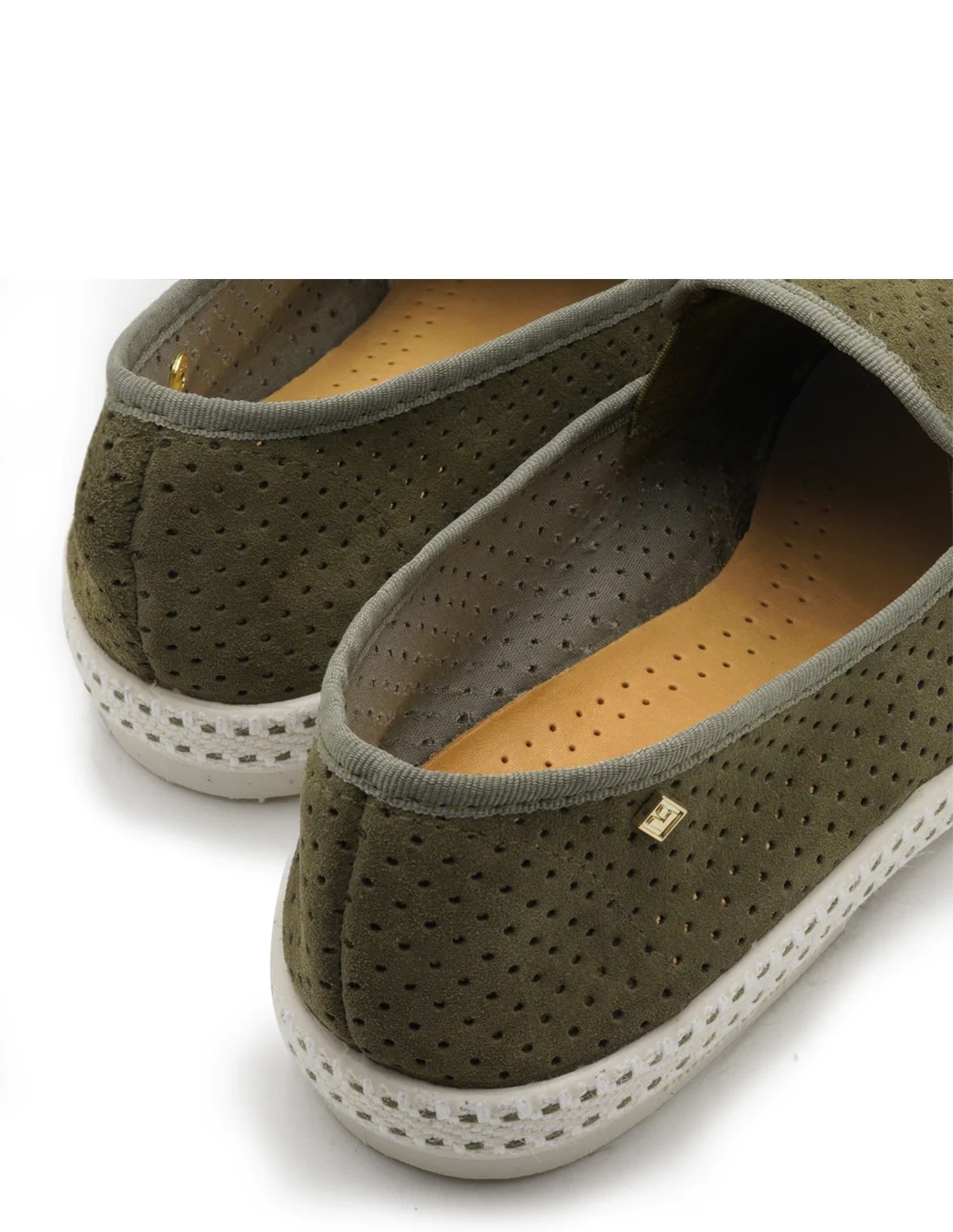 rivieras Espadrilles Homme Classic Suede Nubuck Kaki