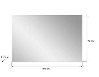 Garderobenkombination PREGO Weiß 180x191 cm
