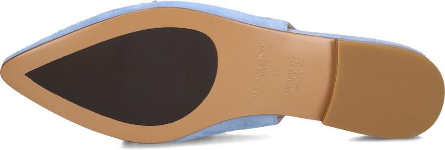 STEFANO LAURAN Slingbacks Dames E2575 Maat: 42 Materiaal: Suède Kleur: Blauw