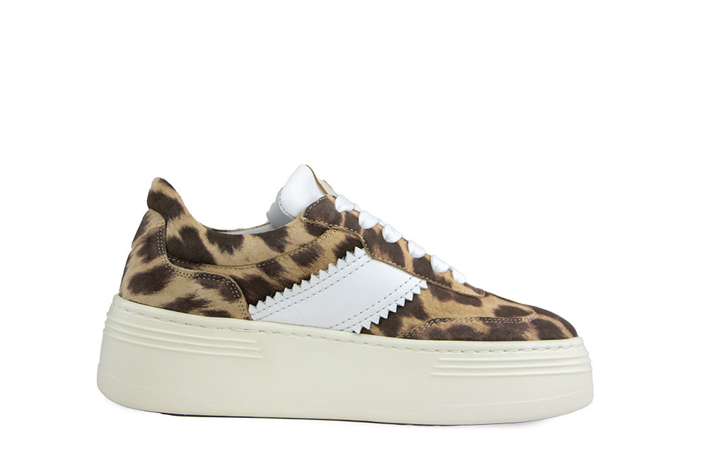 Via Via Sneaker Isa Romy Giaguaro Brown