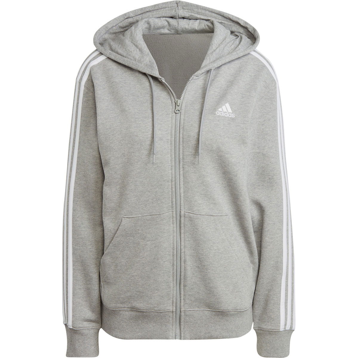 adidas 3-Stripes FT Full Zip Hættetrøje Dame