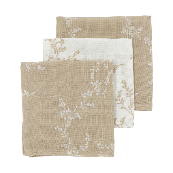Meyco Branches Monddoekjes Sand 3 Stuks