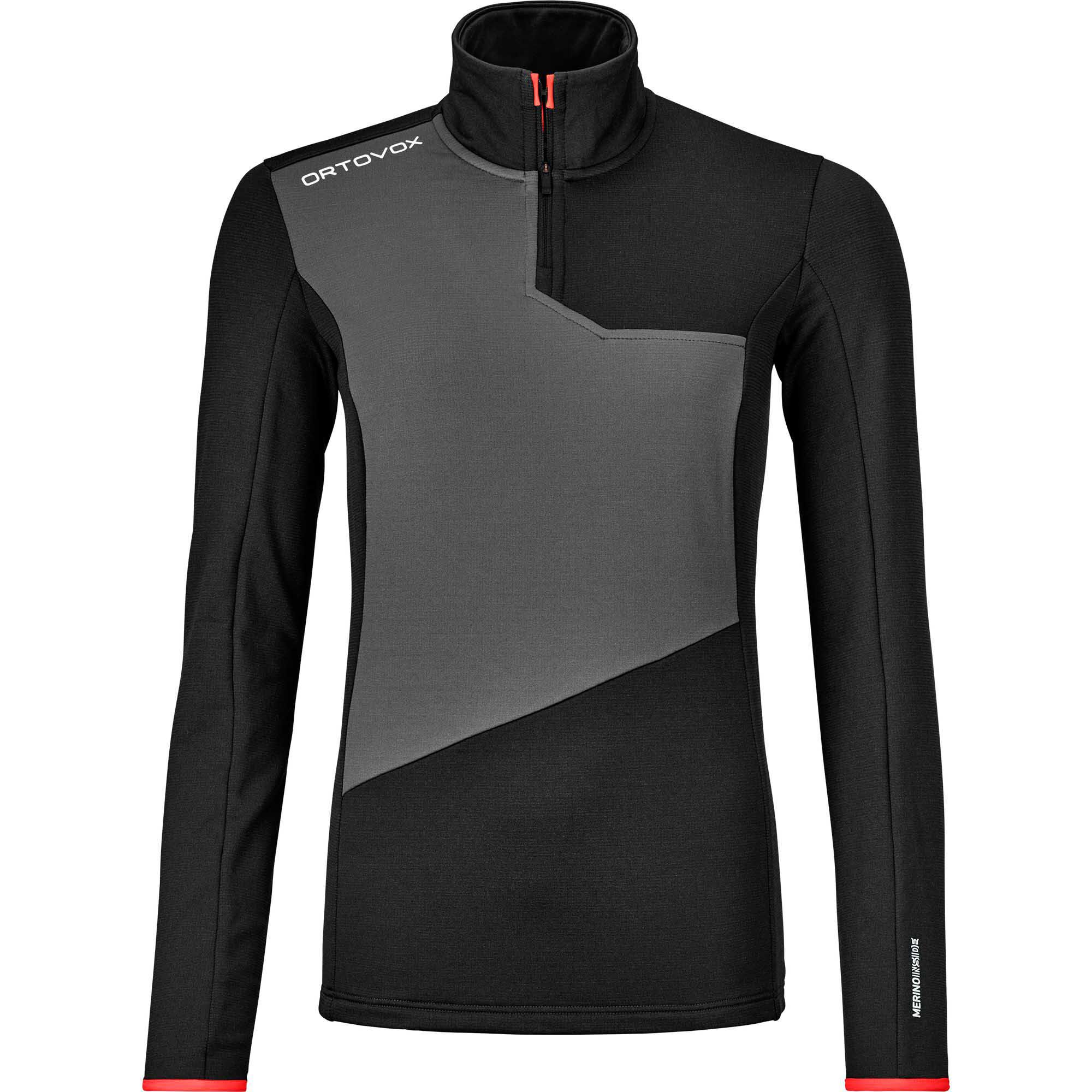 OrtovoxFleece Light Zip Neck W