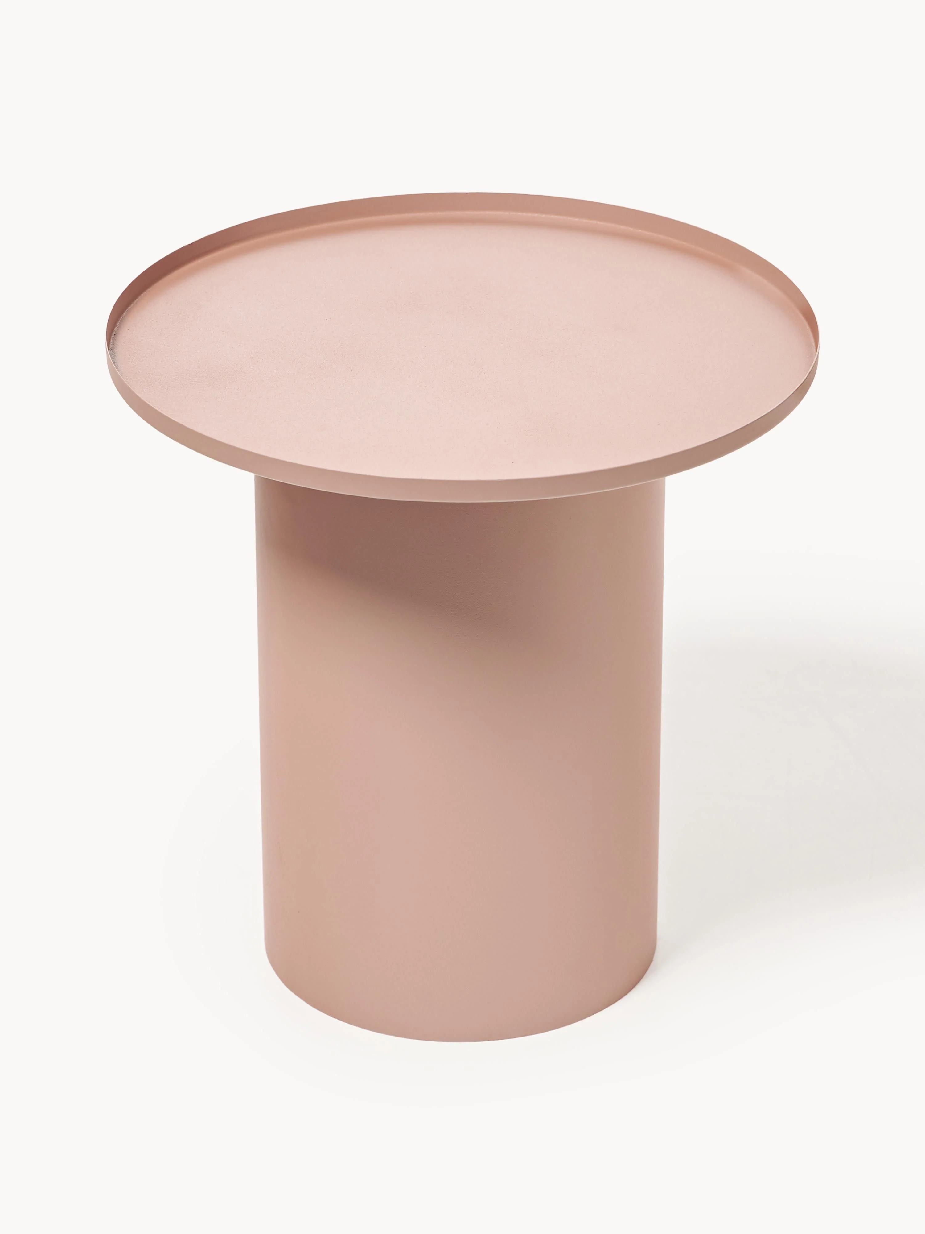 Ronde metalen bijzettafel Sverre