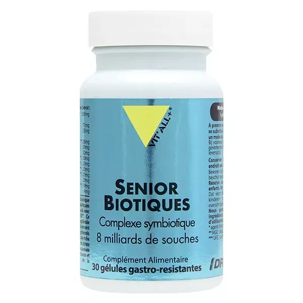 Vit'all+ SENIOR BIOTIQUES Complexe symbiotique pour les seniors 30 DRcaps