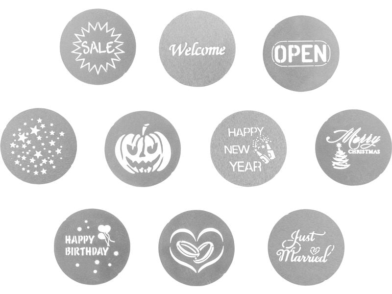 BeamZ Lichteffekt LP10 Logo-Projektor mit Hochleistungs-10-W-LED