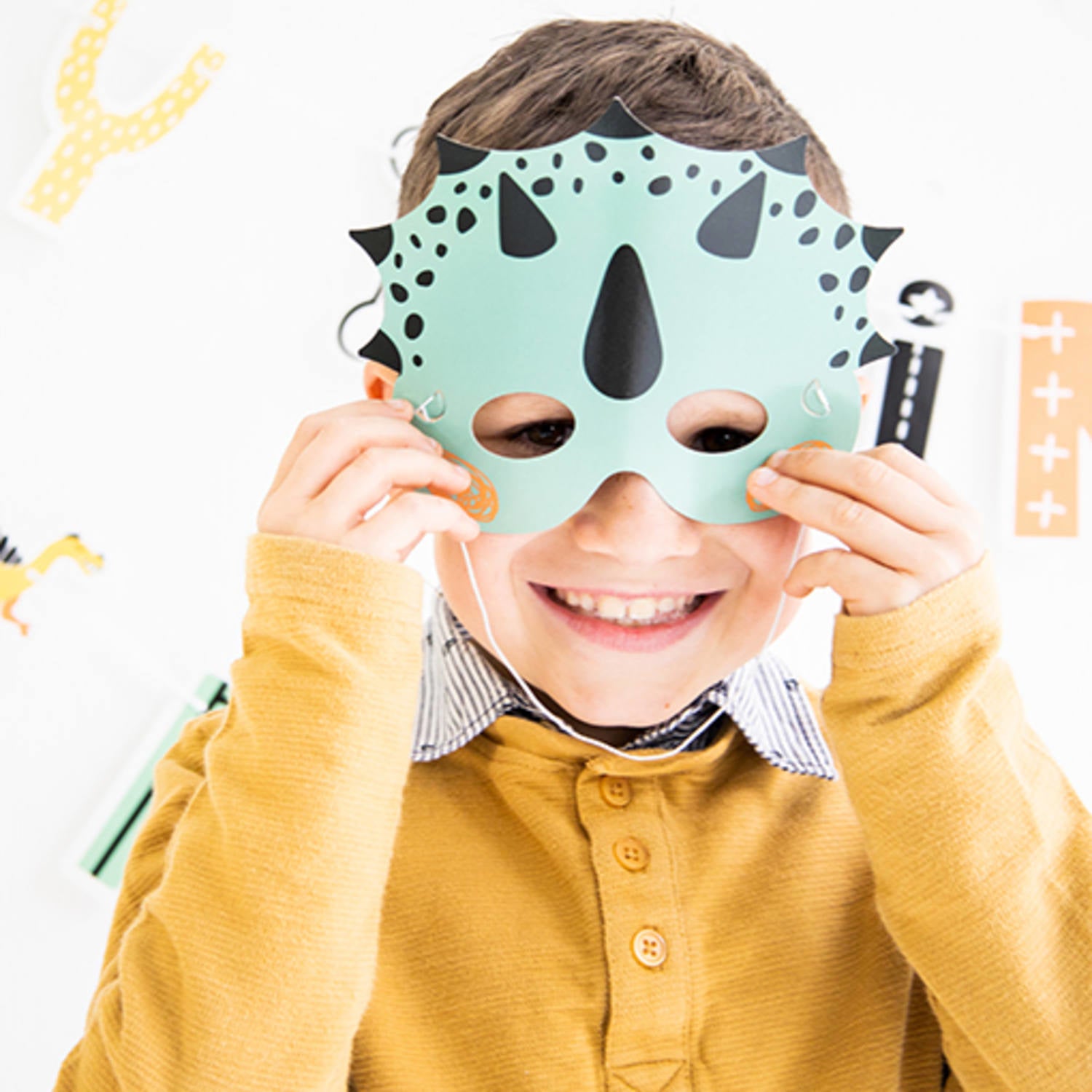 Dino Maskers Roars 6st