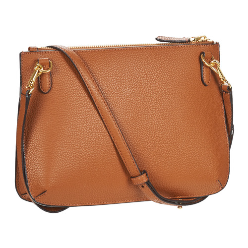 Lauren Ralph Lauren - JAMEY 27-CROSSBODY-MEDIUM Cognac