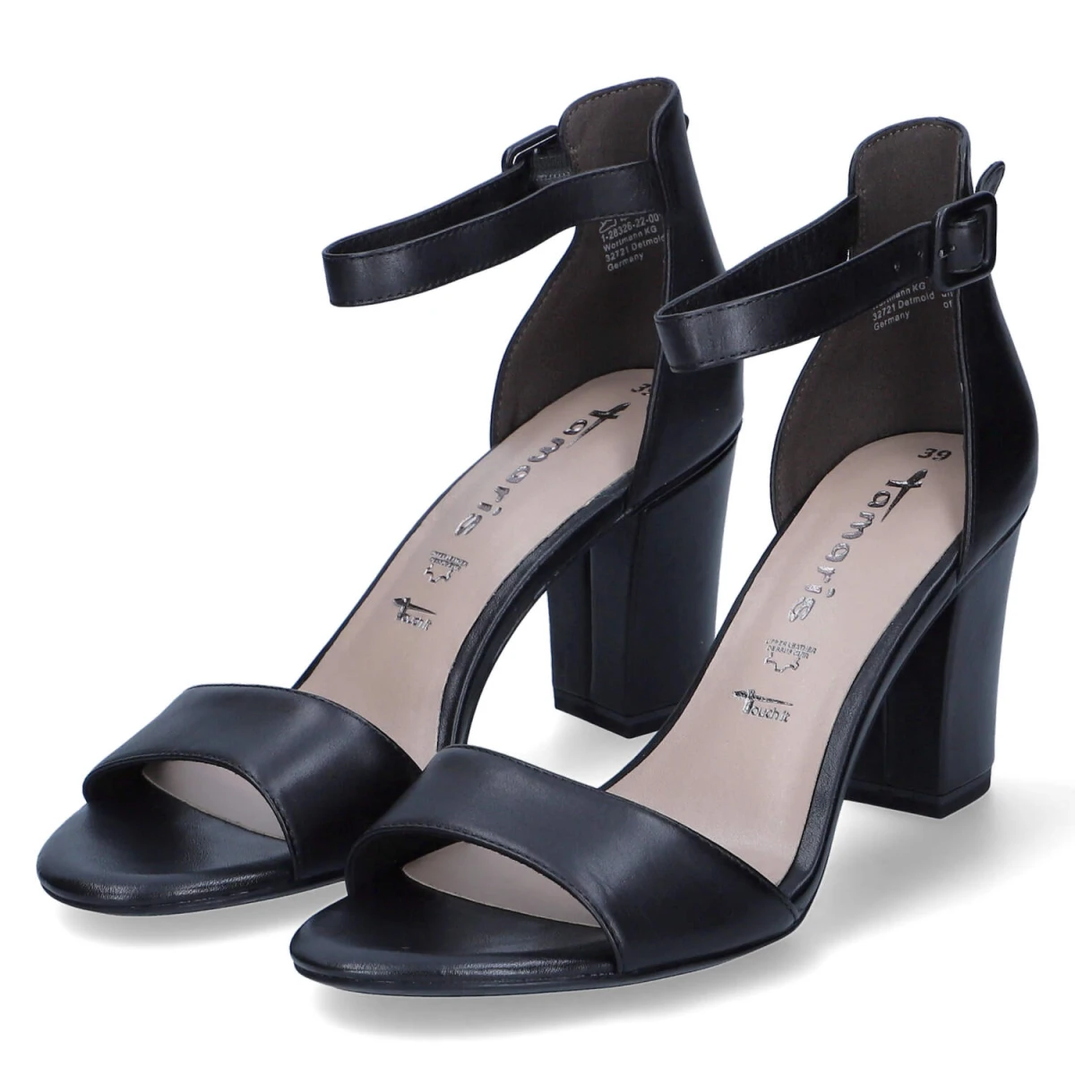 TamarisRiemchensandaletten - black