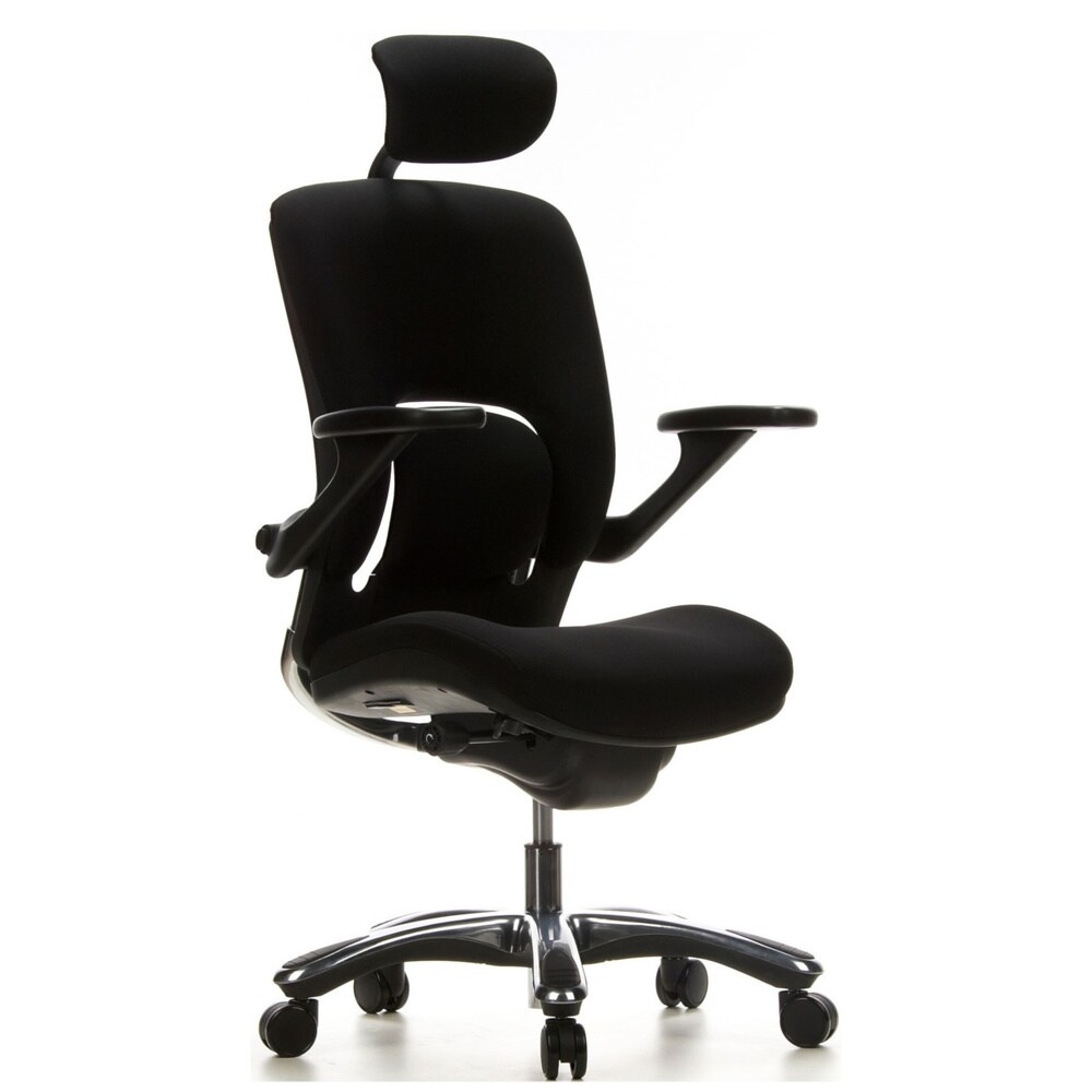 High End Bürostuhl VAPOR LUX Stoff mit Armlehnen (höhenverstellbar) hjh OFFICE