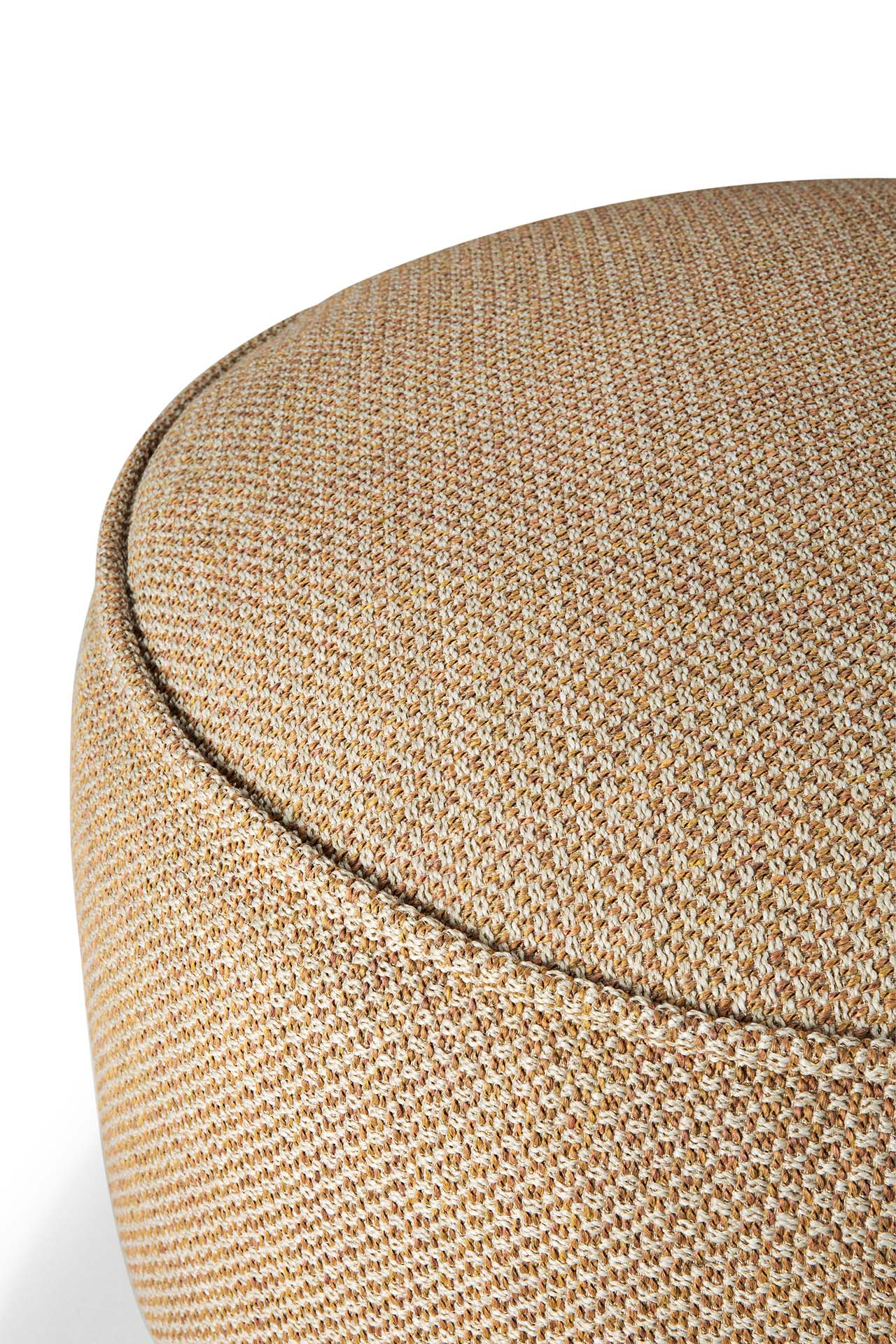 Ethnicraft - Outdoor - Donut tuinpoef 80 - marsala