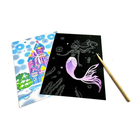 Beleduc Kratzpostkarten Scratch & Paint „Motive“