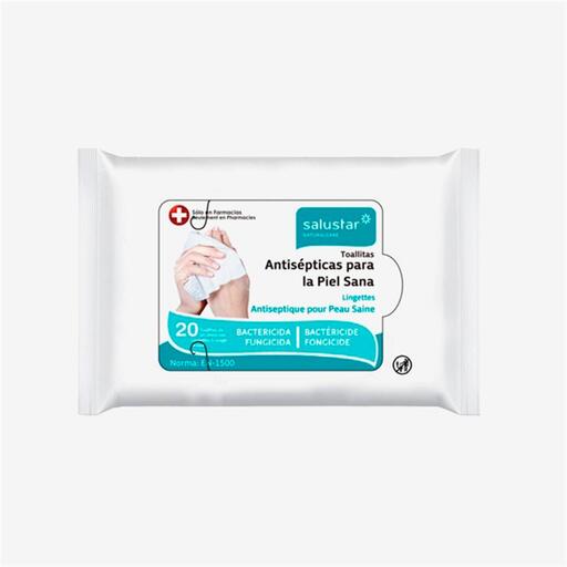 Lenços antissépticos Salustar