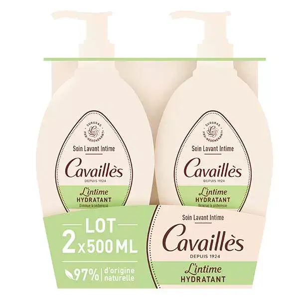 Rogé Cavailles Soin Naturel Toilette Intime Sècheresse 2x500ml