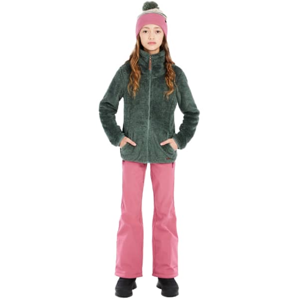 Veste polaire PROTEST RIRI JR FULL ZIP TOP EVERGREEN