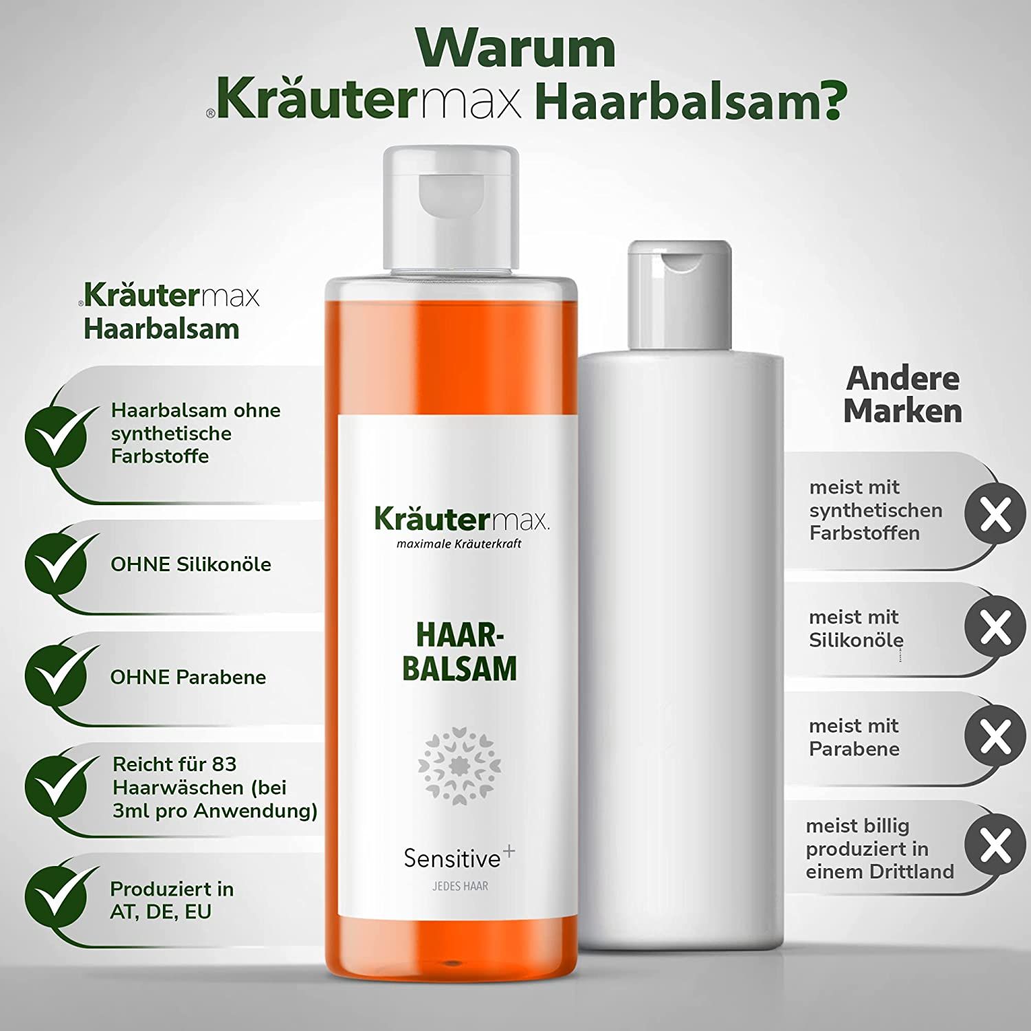 Kräutermax Haarbalsam Sensitive plus