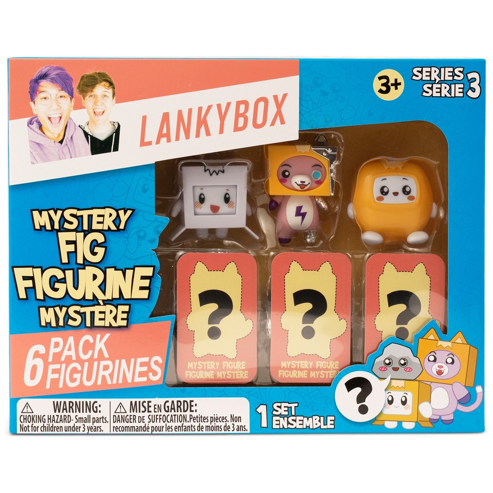 LankyBox Mystery Figure Serie 3 6er-Pack Sortiment