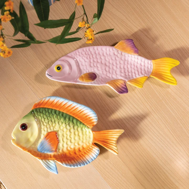 &klevering - Fish Servierplatte, Rainbow