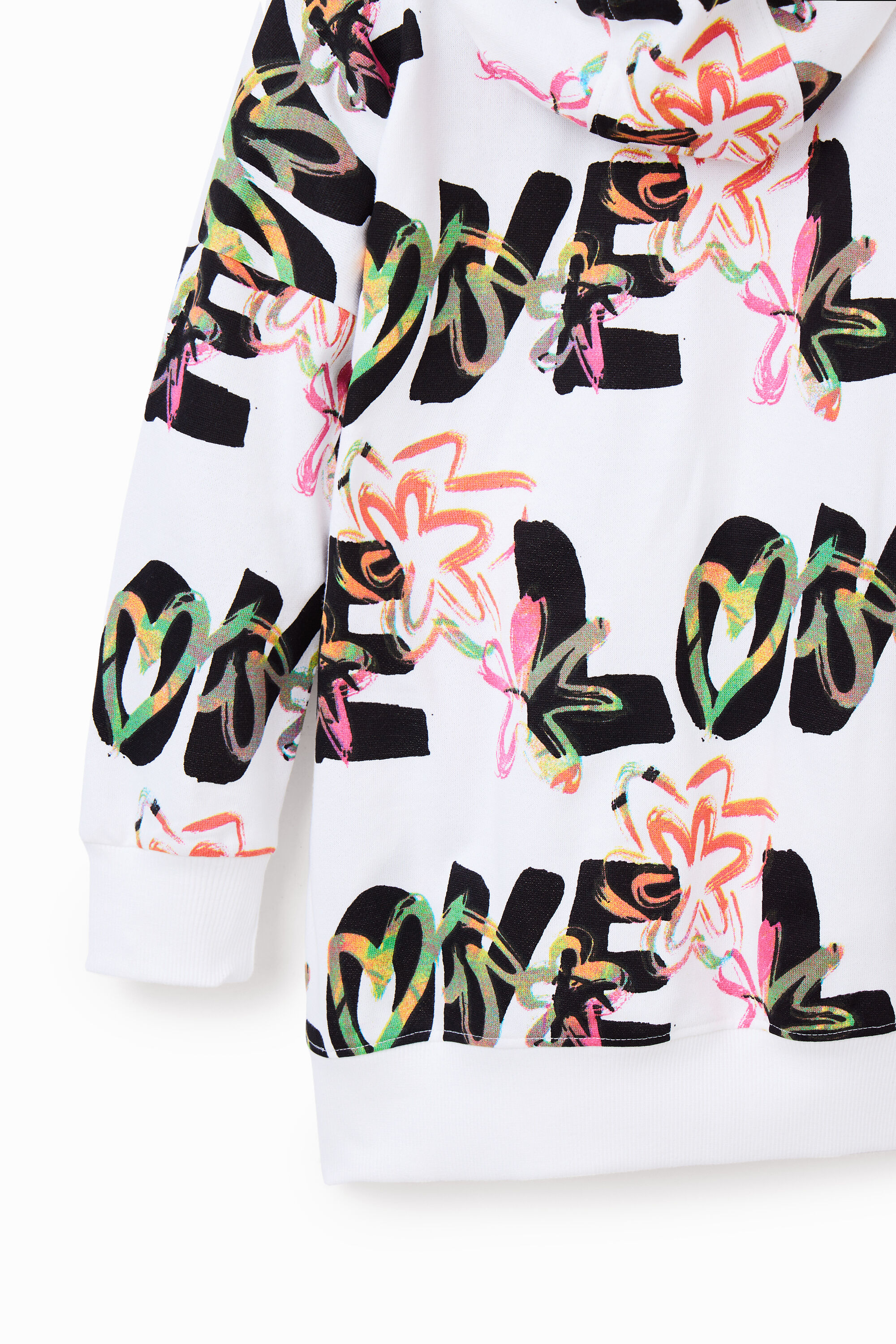 Robe sweat-shirt Love