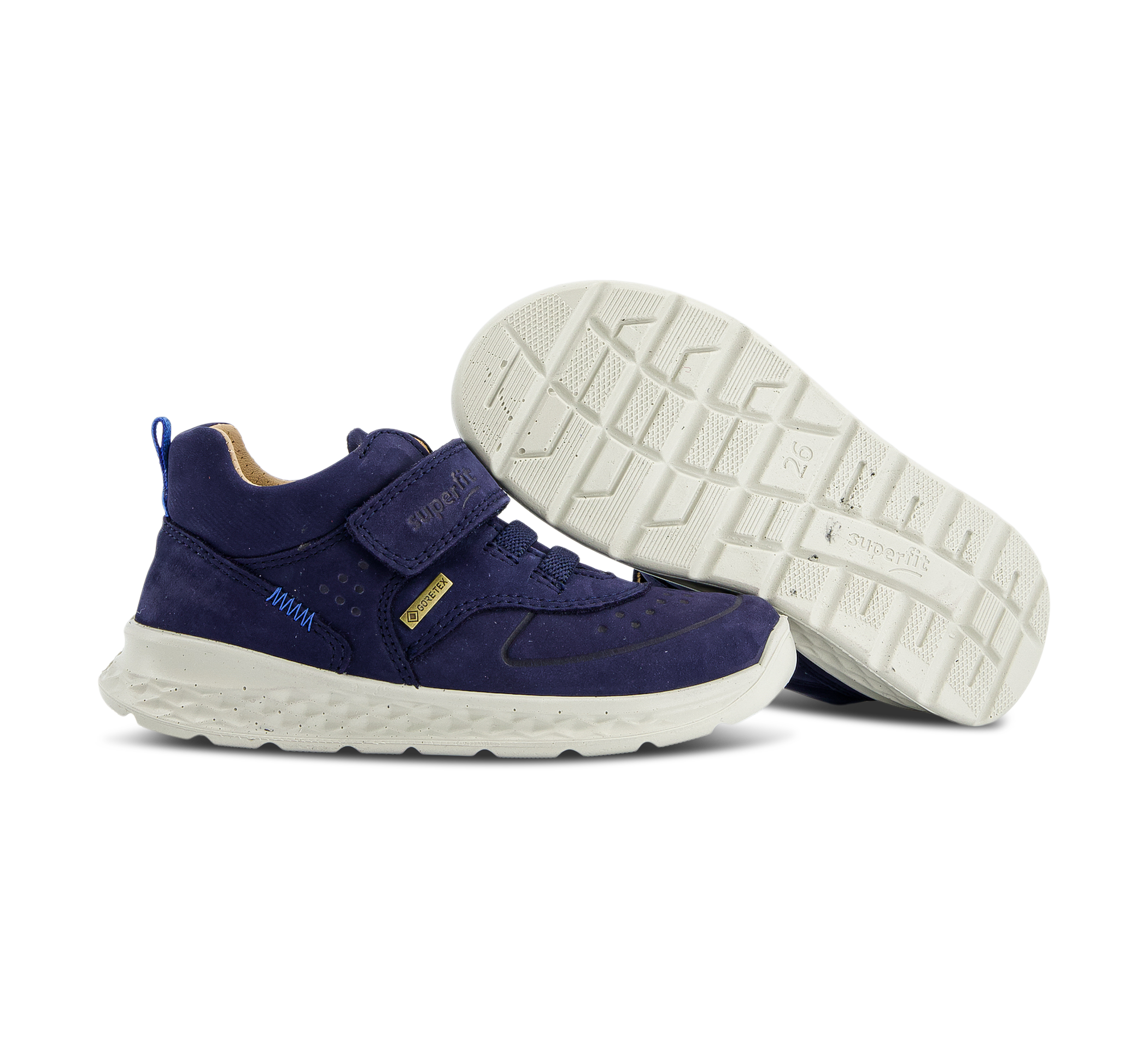 Superfit Breeze - Klettschuhe blau